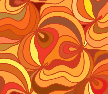 Karalama el çizimlerinin vektör dalga arkaplanı