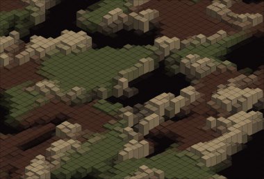 Infographic izometrik vektör grafik