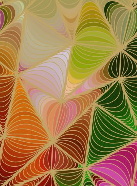 Karalama el çizimlerinin vektör dalga arkaplanı