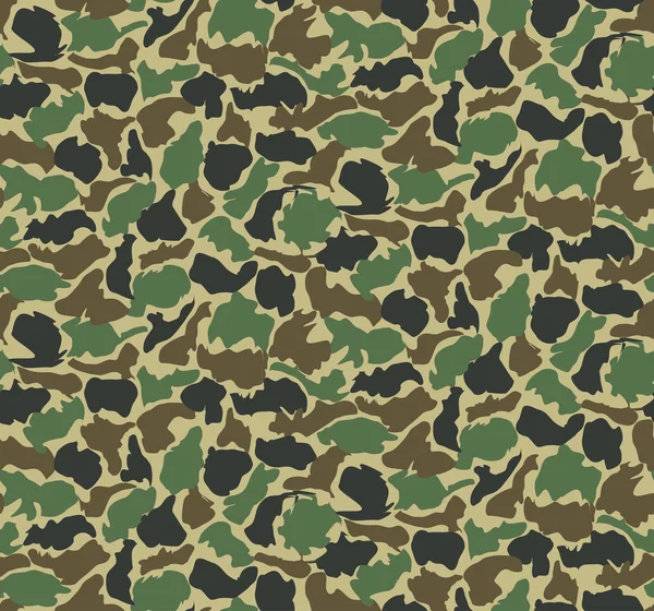 Astratto sfondo camuffamento militare — Vettoriale Stock