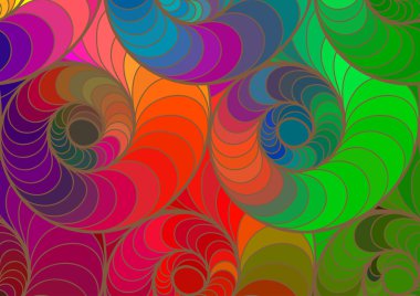 Karalama el çizimlerinin vektör dalga arkaplanı