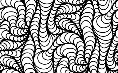 Çizilmiş çizgilerin vektör arkaplanı