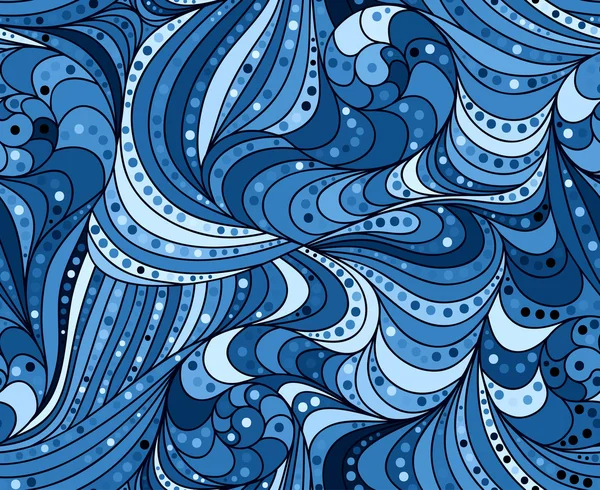 Fondo sin costura vectorial de líneas dibujadas con garabatos — Vector de stock