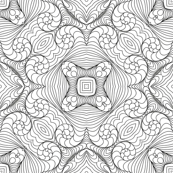 Vintage Seamless Vector Wallpaper — Stock Vector