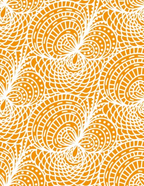 Vektör dalga arka planını doodle çizilmiş çizgiler