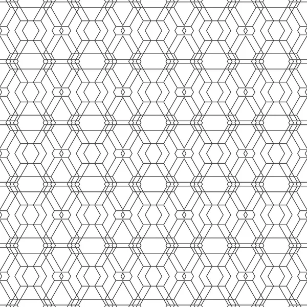 Vector abstrakta sömlösa geometriska islamiska tapeter. — Stock vektor