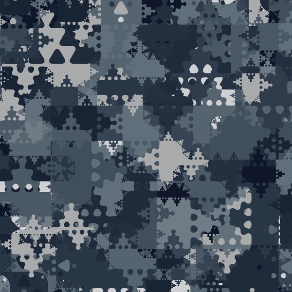 Abstract Vector Military Camouflage Background