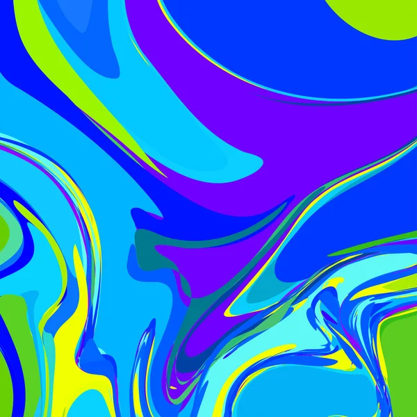 Vector Watercolor Blue Background — Stock Vector