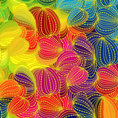 Çizilmiş çizgilerin vektör arkaplanı