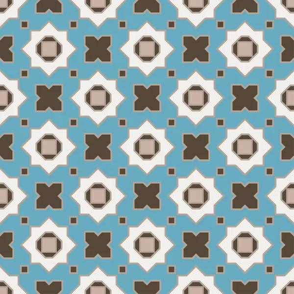 Vecteur abstrait sans couture géométrique papier peint islamique . — Image vectorielle
