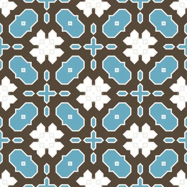 Vector Abstrak Seamless Geometric Islamic Wallpaper . - Stok Vektor