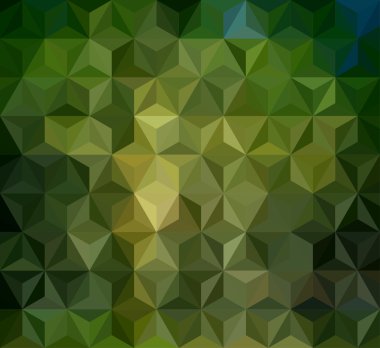 yeşil üçgen arka plan