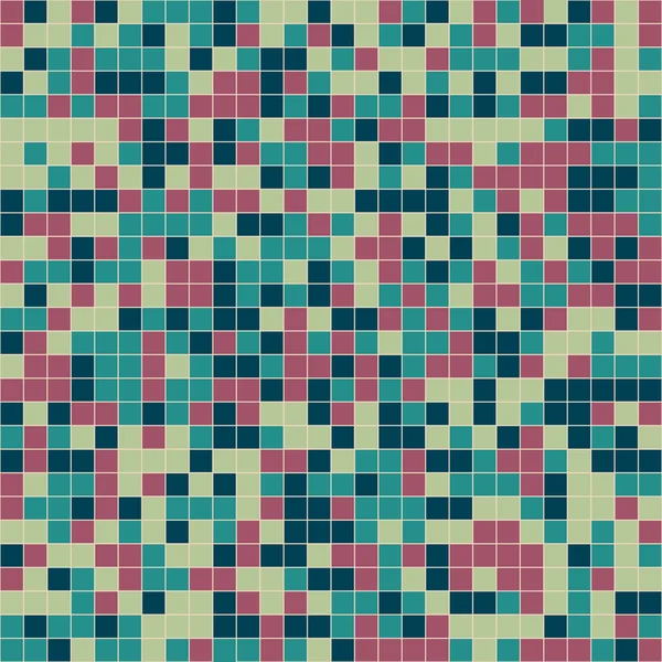 Mosaico azulejos textura fondo — Vector de stock