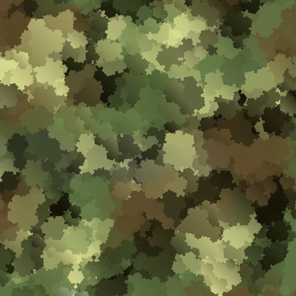 Abstract Vector Military Camouflage Background — Stock Vector