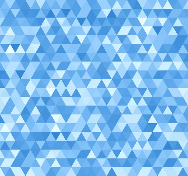 Triángulo azul Fondo abstracto — Vector de stock