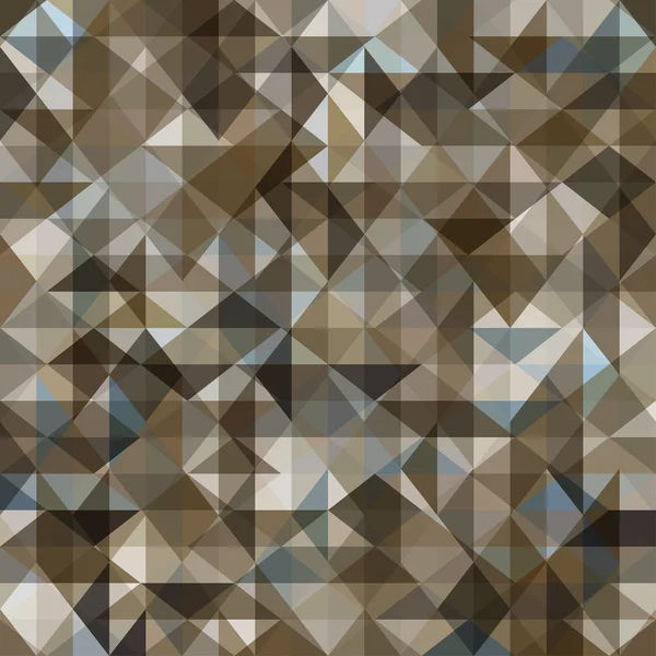 Abstraktní pozadí hnědý trojúhelník — Stockový vektor