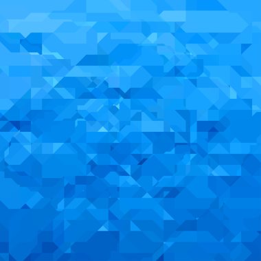 mavi üçgen arka plan