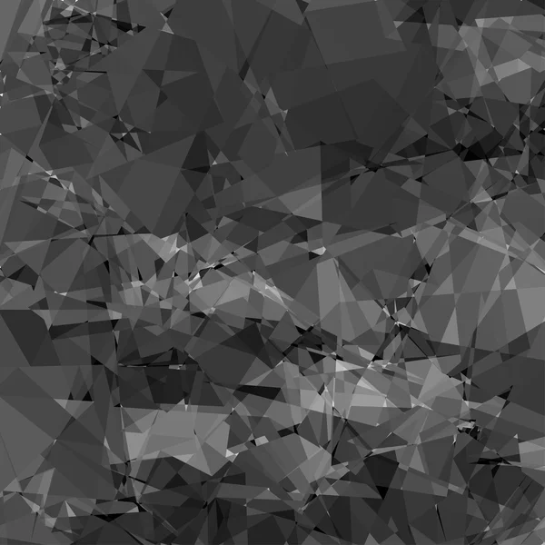 Triángulo negro Fondo abstracto — Vector de stock