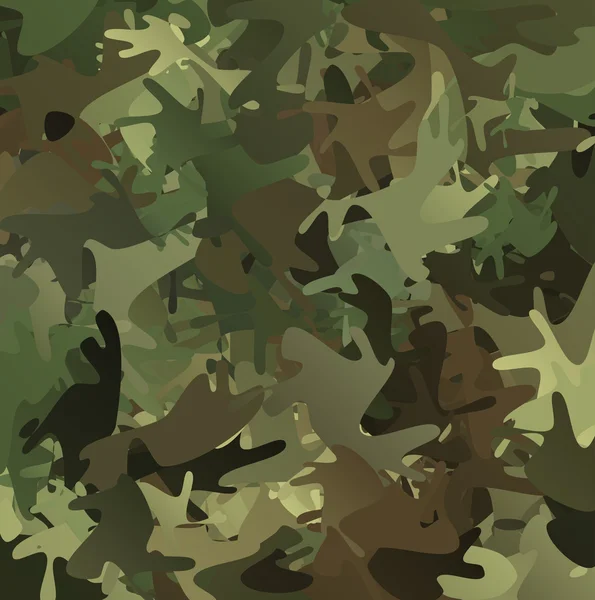 Fundo de camuflagem militar vetorial abstrato — Vetor de Stock