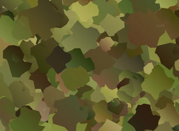 Abstrakt vektor militär camouflage bakgrund — Stock vektor