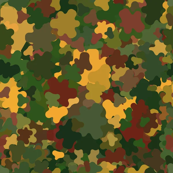 Fundo de camuflagem militar vetorial abstrato — Vetor de Stock