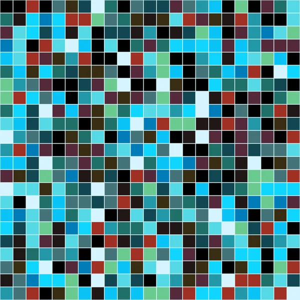 Mosaico azulejos textura fondo — Vector de stock