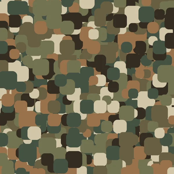 Fundo de camuflagem militar vetorial abstrato — Vetor de Stock