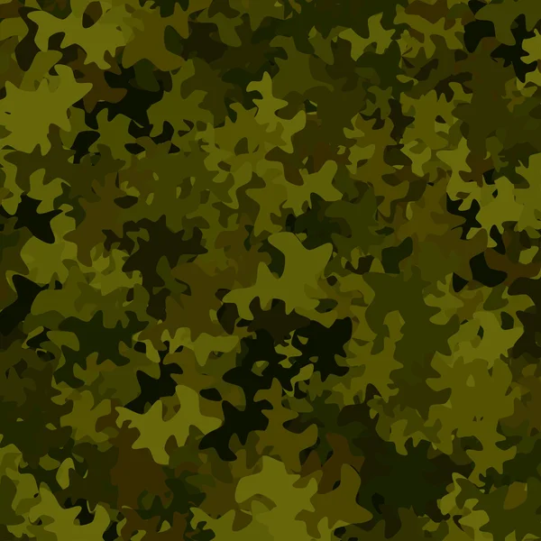 Abstract Vector Military Camouflage Background — Stock Vector