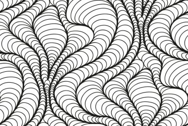 Çizilmiş çizgilerin vektör arkaplanı