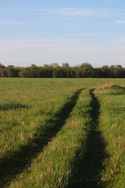 Bir yolun karşısındaki alanın