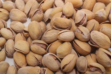 Yakın çekim birkaç fıstık tasvir