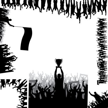 Sportif etkinlikler ve konserler için Banner