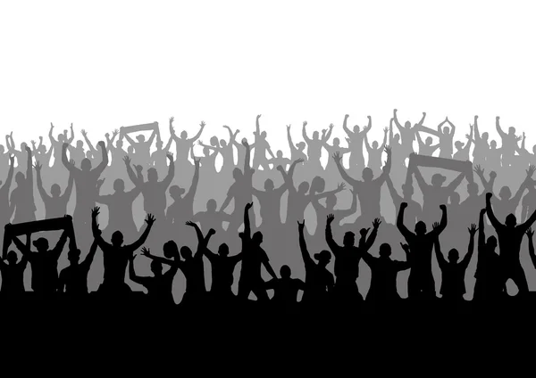 Dikişsiz duvar kağıdı spor Şampiyonası ve müzik konserleri için fanlar.
