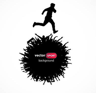 Çalışan vector silhouettes