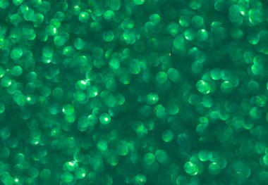 yeşil parıltılı doku arka planı. Seçici odaklanma. Koyu zümrüt.