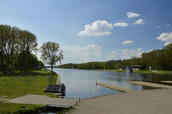 Amsterdam Orman kürek gölde