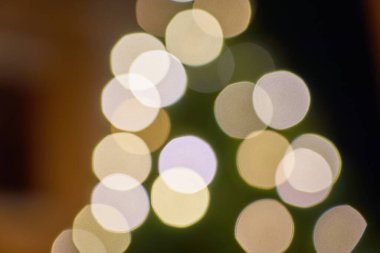 Arkaplan olarak bulanık bokeh.                               