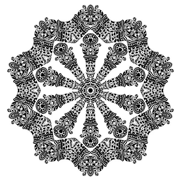 Mandala étnico solo8 — Archivo Imágenes Vectoriales