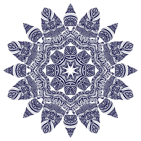 Mandala étnico solo3 — Archivo Imágenes Vectoriales
