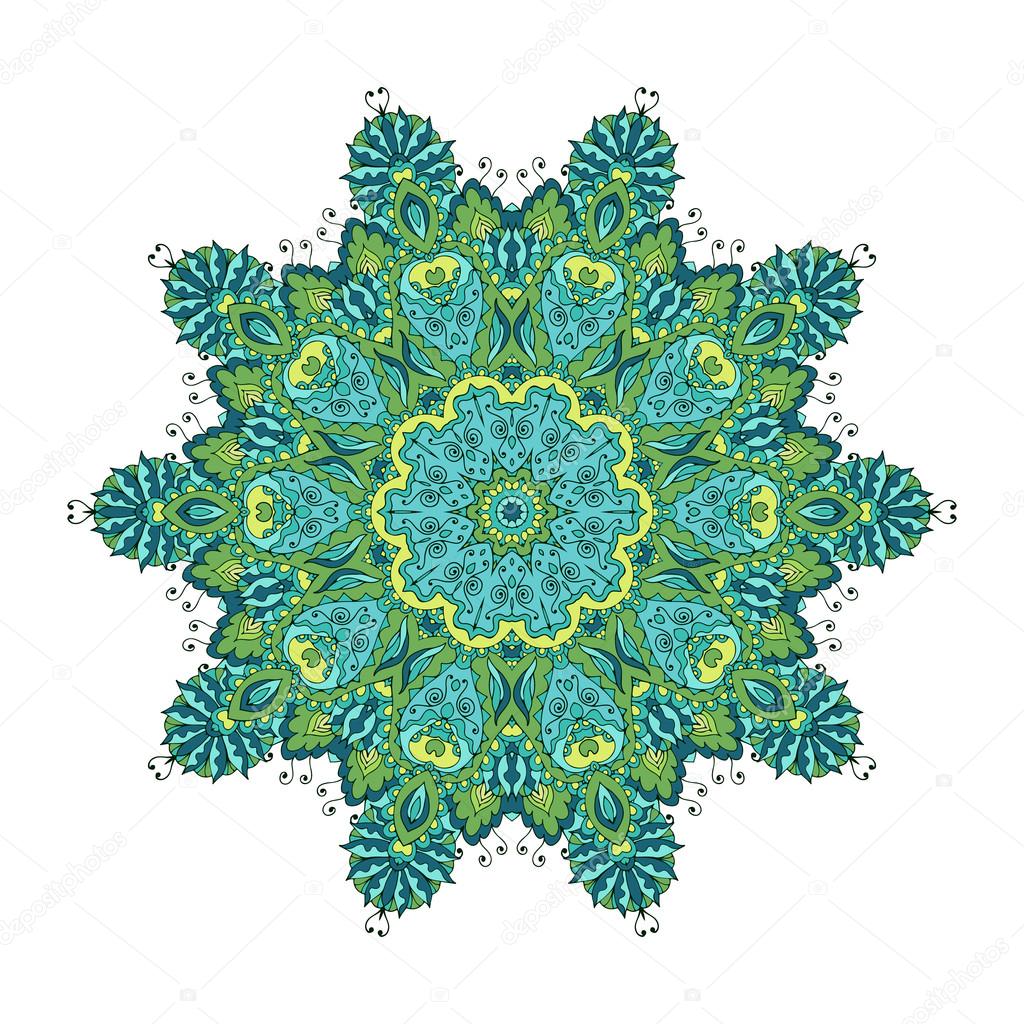 Ethnic mandala alone7