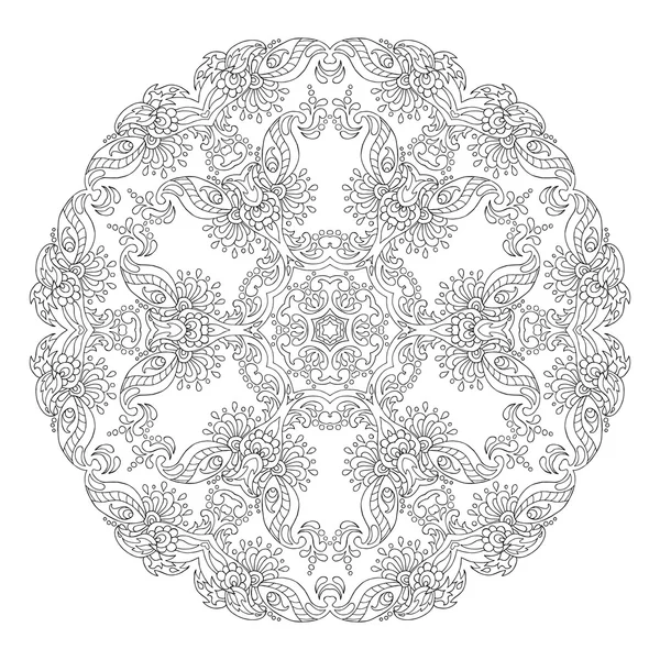 Conjunto de mandalas — Archivo Imágenes Vectoriales