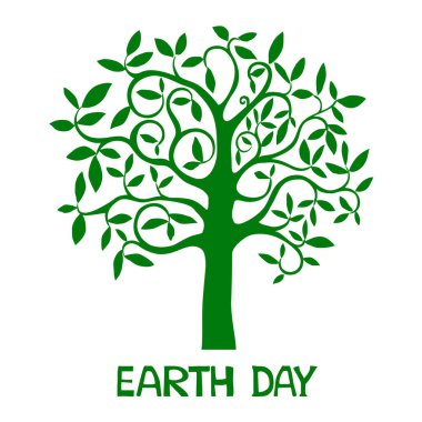 Dünya günü. Vektör İllüstrasyonu