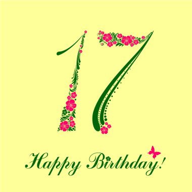 doğum günü temalı festival vektör illüstrasyonu