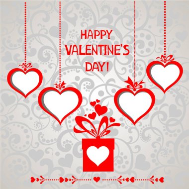 Sevgililer Günü Festivali vektör illüstrasyonu