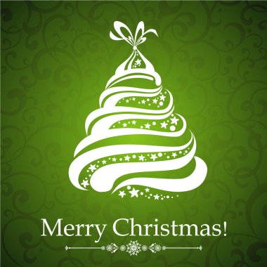 Yılbaşı temalı festival vektör çizimi