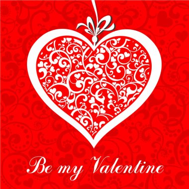 Sevgililer Günü Festivali vektör illüstrasyonu