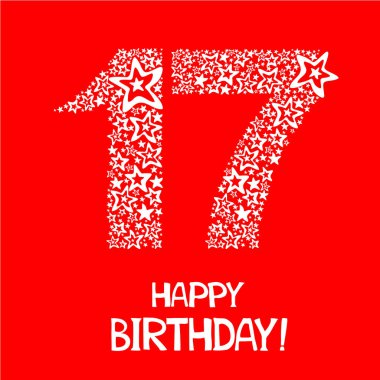 doğum günü temalı festival vektör illüstrasyonu