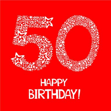 doğum günü temalı festival vektör illüstrasyonu