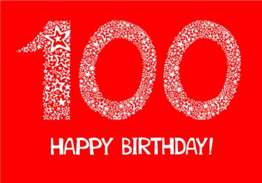 doğum günü temalı festival vektör illüstrasyonu