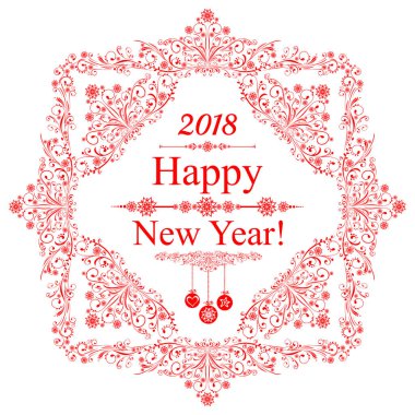  kutlama kartı tasarımı, vektör illüstrasyonu